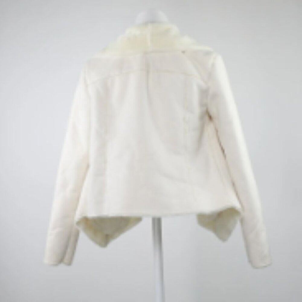 Missguided Ruffle Style Cardigan Cream 2 - Picture 2 of 2